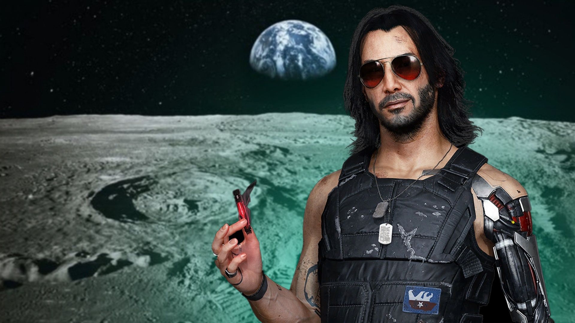 Місяць мав стати локацією для Cyberpunk 2077 – цікаві фото Місяць мав стати локацією для Cyberpunk 2077 – цікаві фото