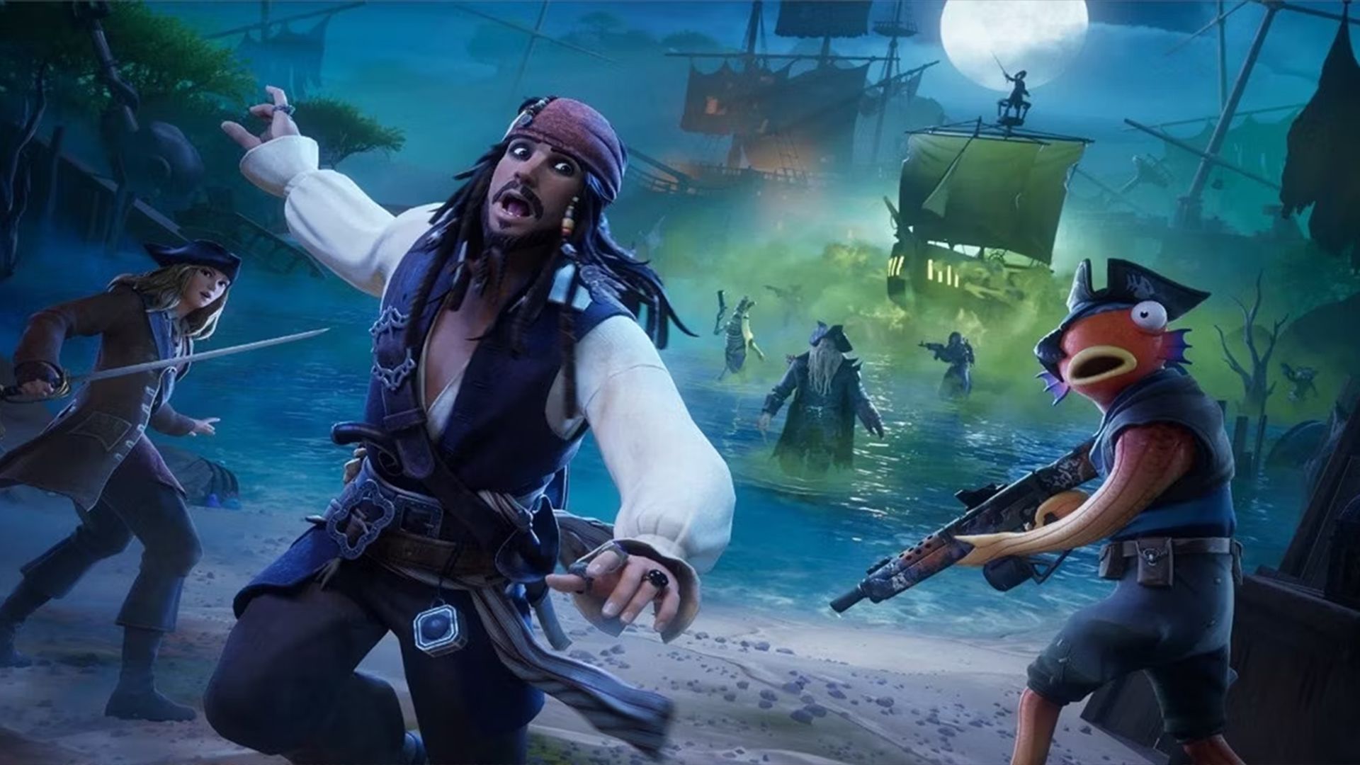 Пірати Карибського моря з'являться у Fortnite