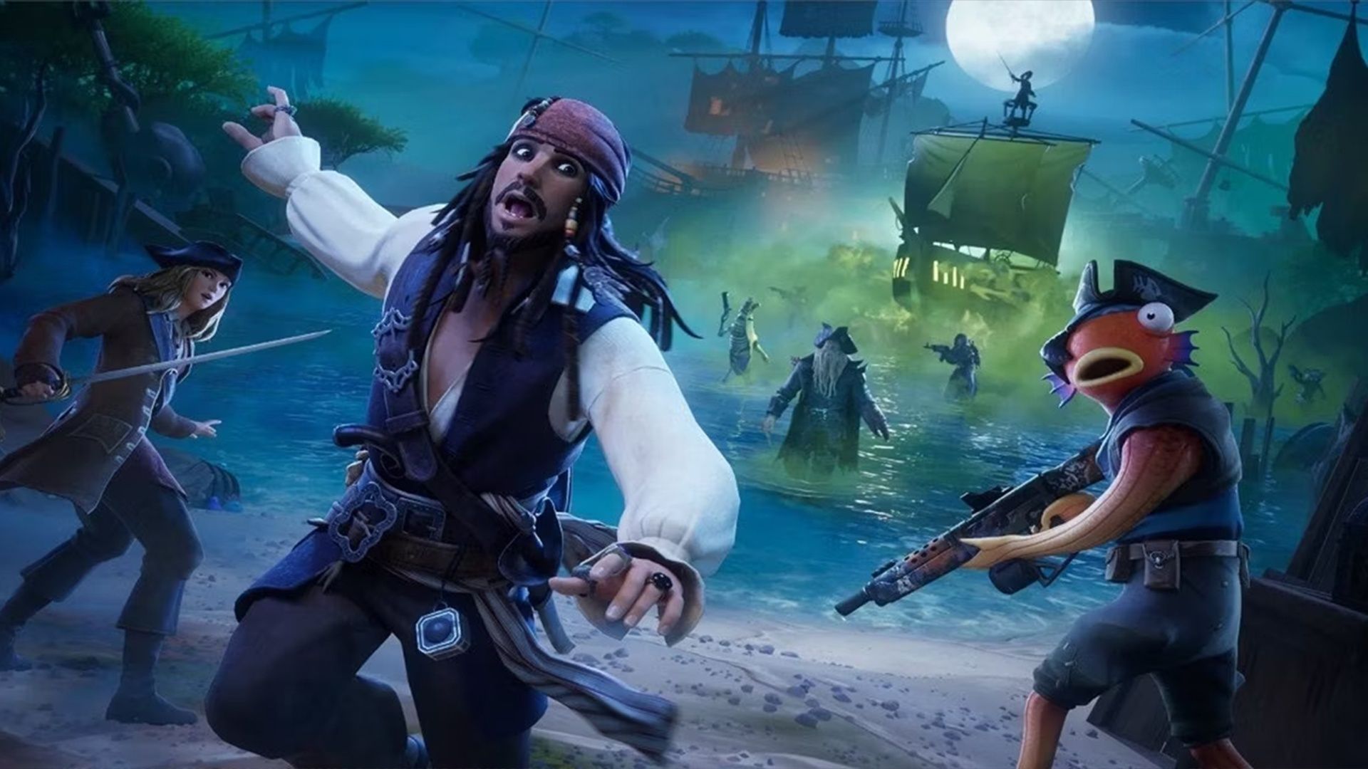 Пірати Карибського моря з'являться у Fortnite Пірати Карибського моря з'являться у Fortnite