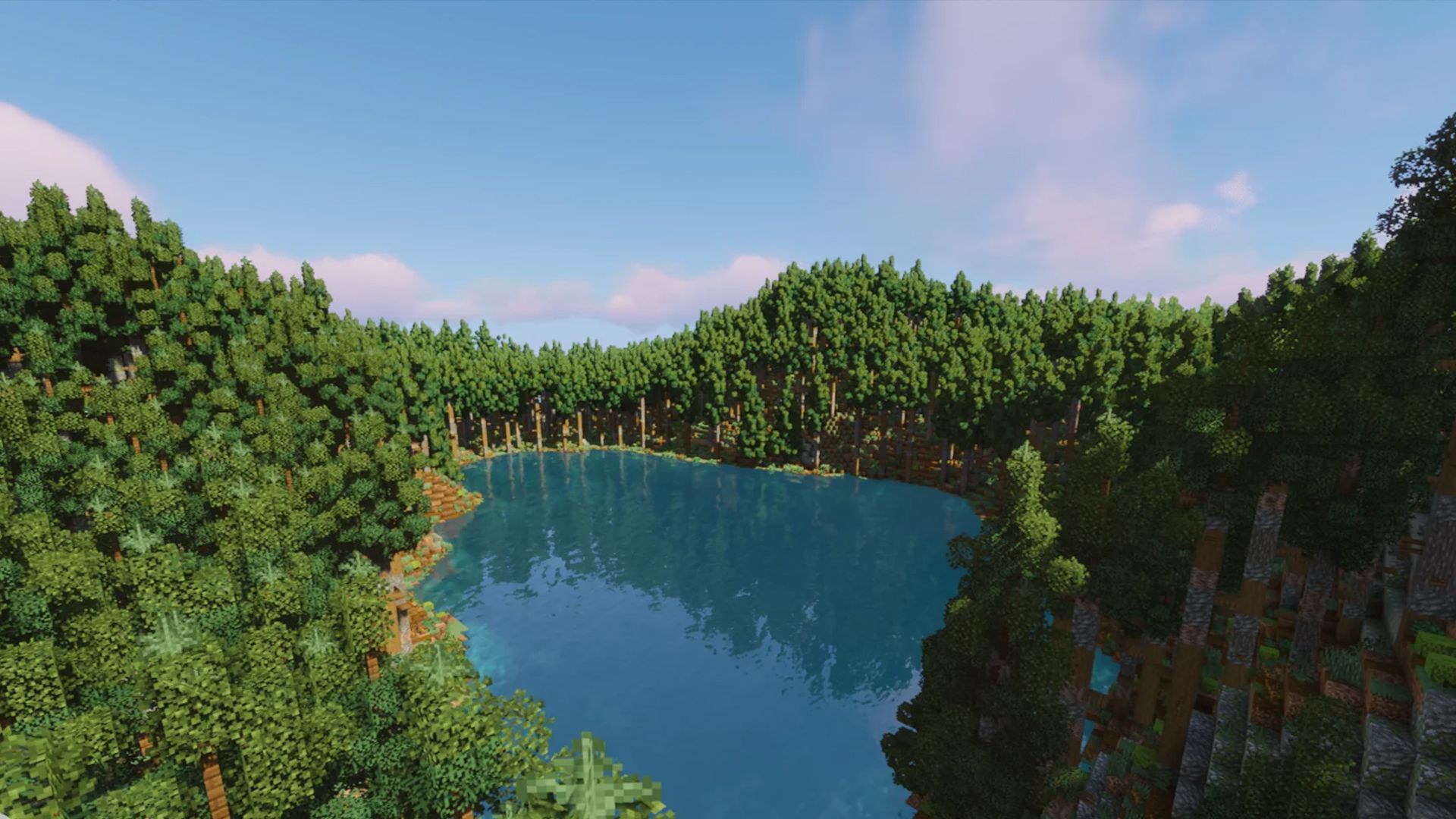 Как выглядел бы биом соснового леса в Minecraft – геймер показал интересный проект
