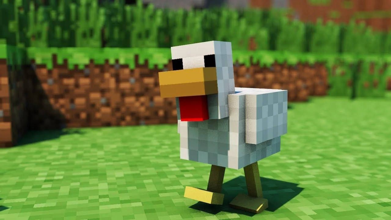 Редкостный моб удивил игрока Minecraft Редкостный моб удивил игрока Minecraft