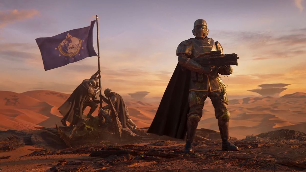 Игроки Helldivers 2 уничтожили 100 миллионов Терминидов за 8 часов Игроки Helldivers 2 уничтожили 100 миллионов Терминидов за 8 часов