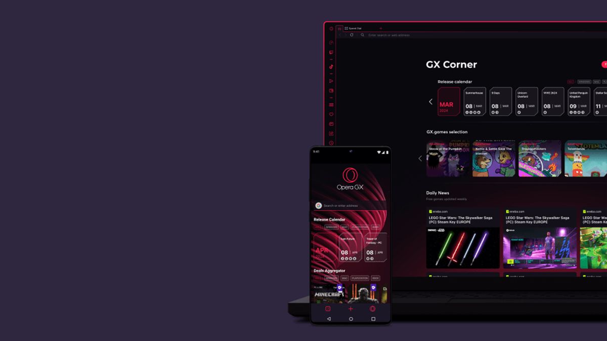 Opera GX – браузер для геймеров со специальными функциями для игр и стримеров Opera GX – браузер для геймеров со специальными функциями для игр и стримеров