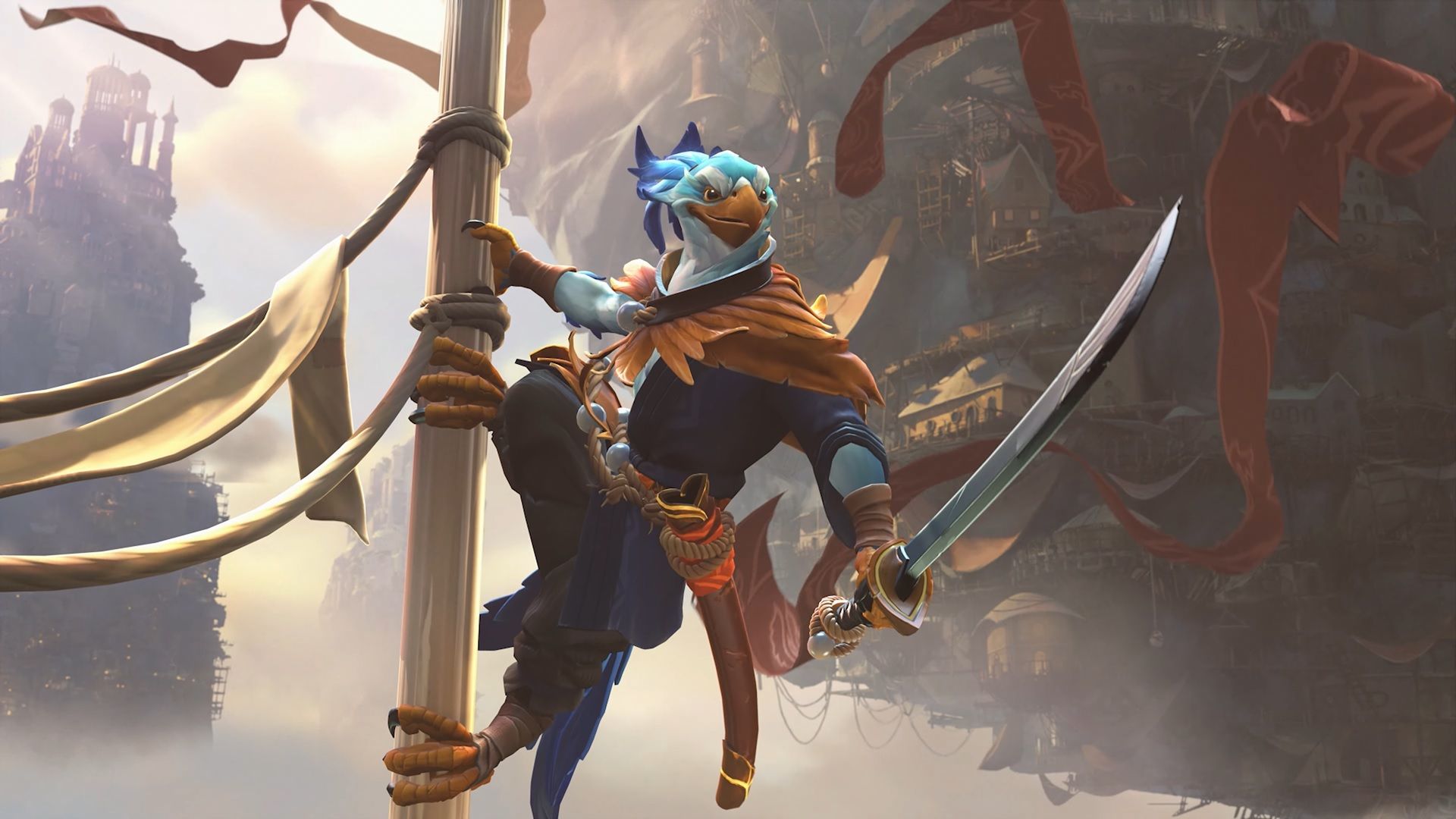 Dota 2 получила нового героя после The International 2024 – кто такая птица-самурай Kez - games Dota 2 получила нового героя после The International 2024 – кто такая птица-самурай Kez - games