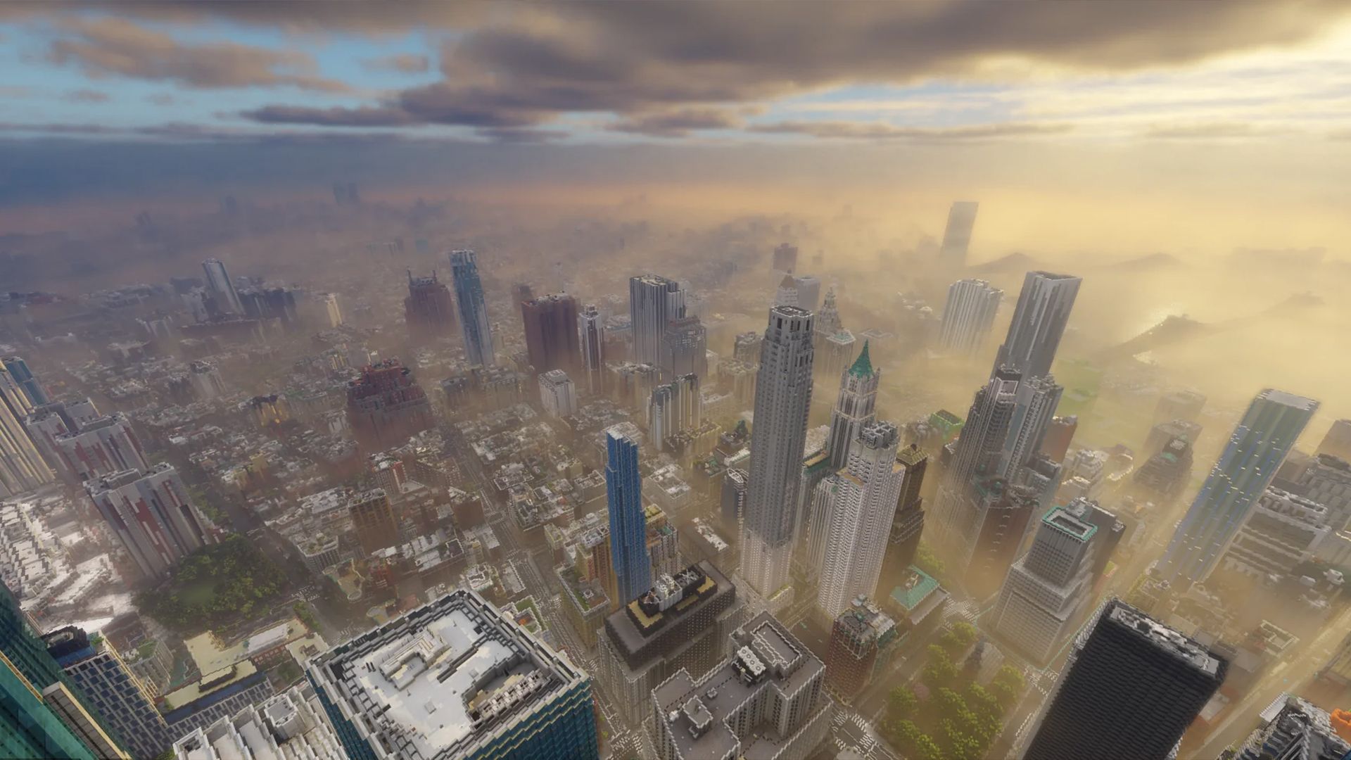 Нью-Йорк в Minecraft – геймеры в шоке от масштабного проекта Нью-Йорк в Minecraft – геймеры в шоке от масштабного проекта