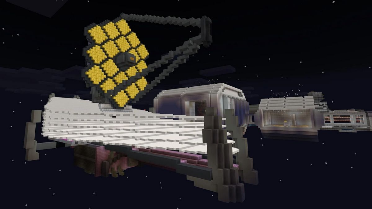 Досліджуйте космос у Minecraft за допомогою телескопа NASA