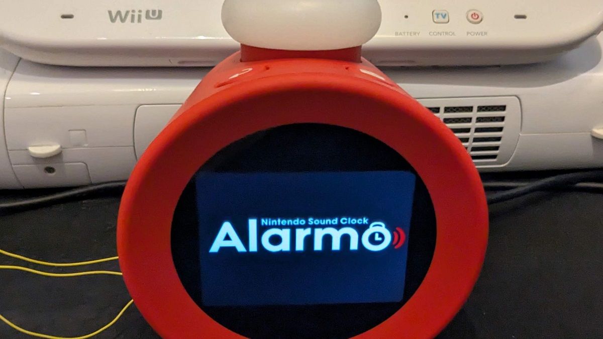 Модифікований годинник Nintendo Alarmo