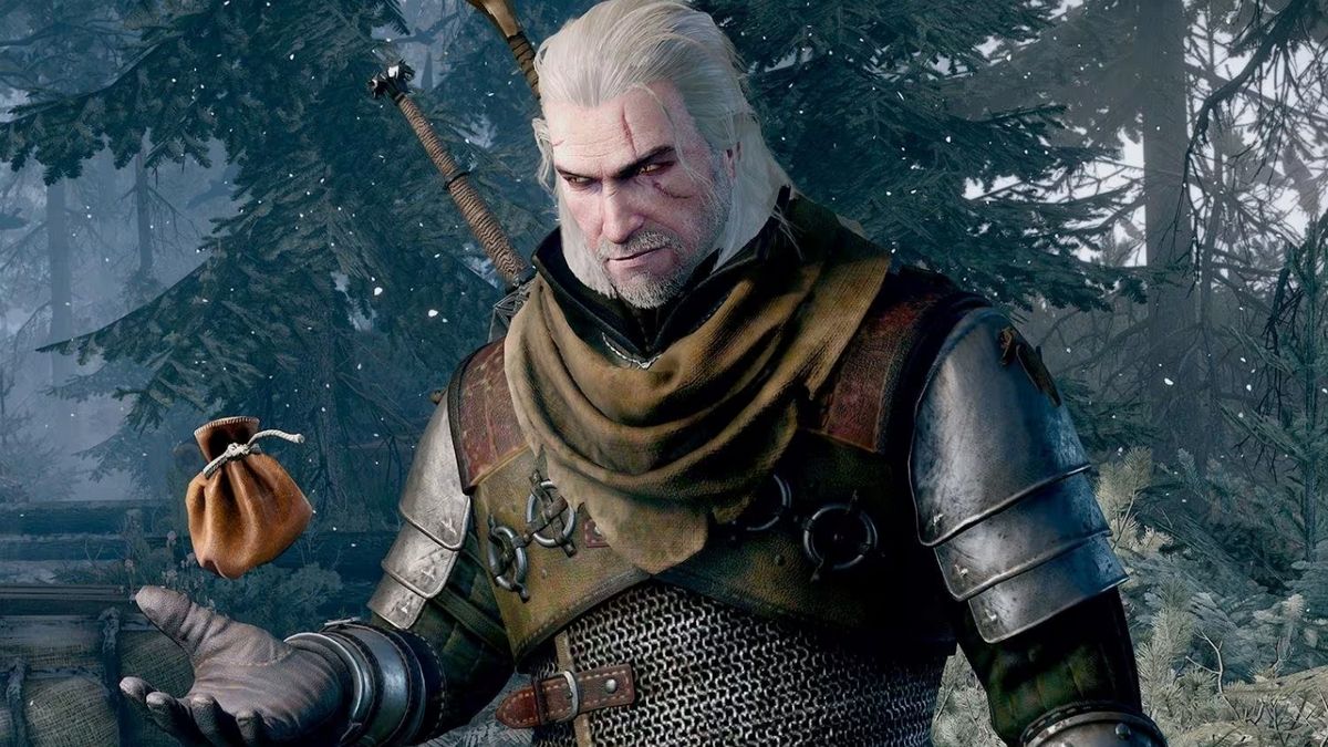 The Witcher 3 имеет очень смешной баг, который ставит молот между ногами главного героя The Witcher 3 имеет очень смешной баг, который ставит молот между ногами главного героя