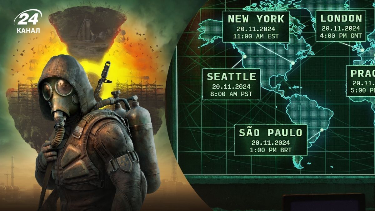 S.T.A.L.K.E.R. 2 – час виходу гри в Україні S.T.A.L.K.E.R. 2 – час виходу гри в Україні
