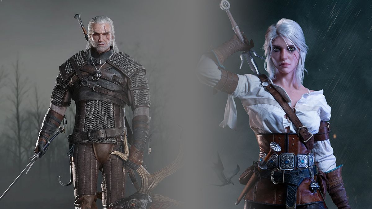 Дуже деталізовані статуї Геральта і Цірілли важать 14 кілограмів і коштують 6500 доларів Дуже деталізовані статуї Геральта і Цірілли важать 14 кілограмів і коштують 6500 доларів