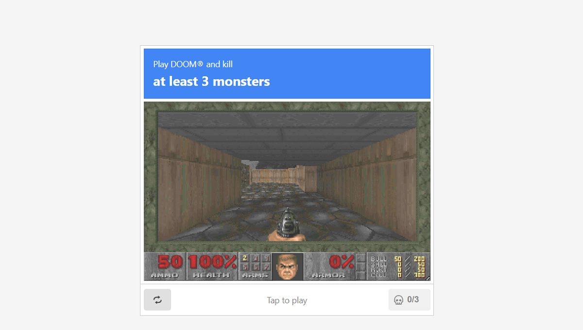 CAPTCHA Doom