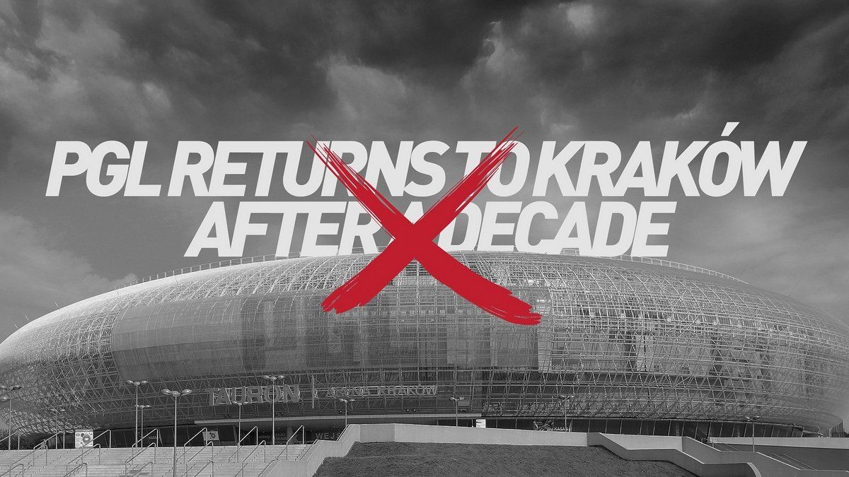 PGL Kraków 2027 отменено через несколько часов после его объявления PGL Kraków 2027 отменено через несколько часов после его объявления