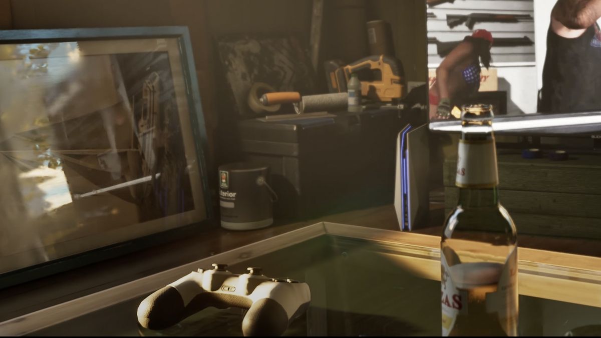 Фанати помітили у трейлері GTA 6 консоль, яку жартома назвали тизером PS6 Фанати помітили у трейлері GTA 6 консоль, яку жартома назвали тизером PS6