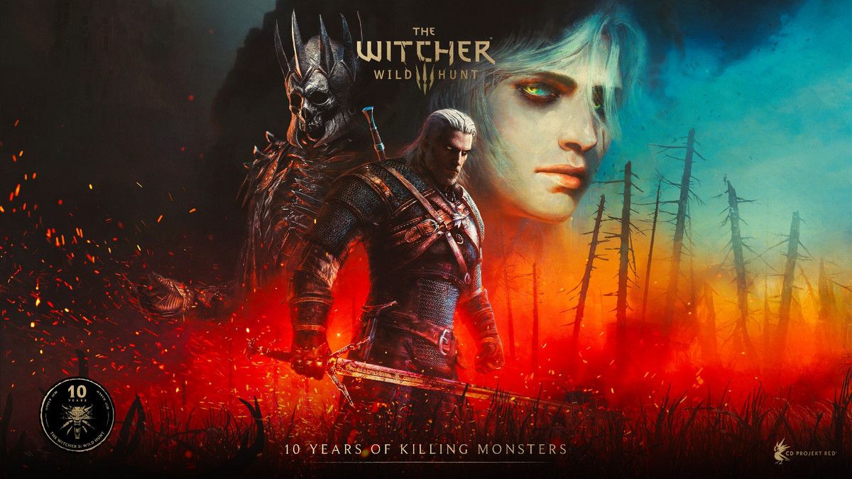 The Witcher 3 Wild Hunt отмечает 10 лет с момента выхода игры The Witcher 3 Wild Hunt отмечает 10 лет с момента выхода игры