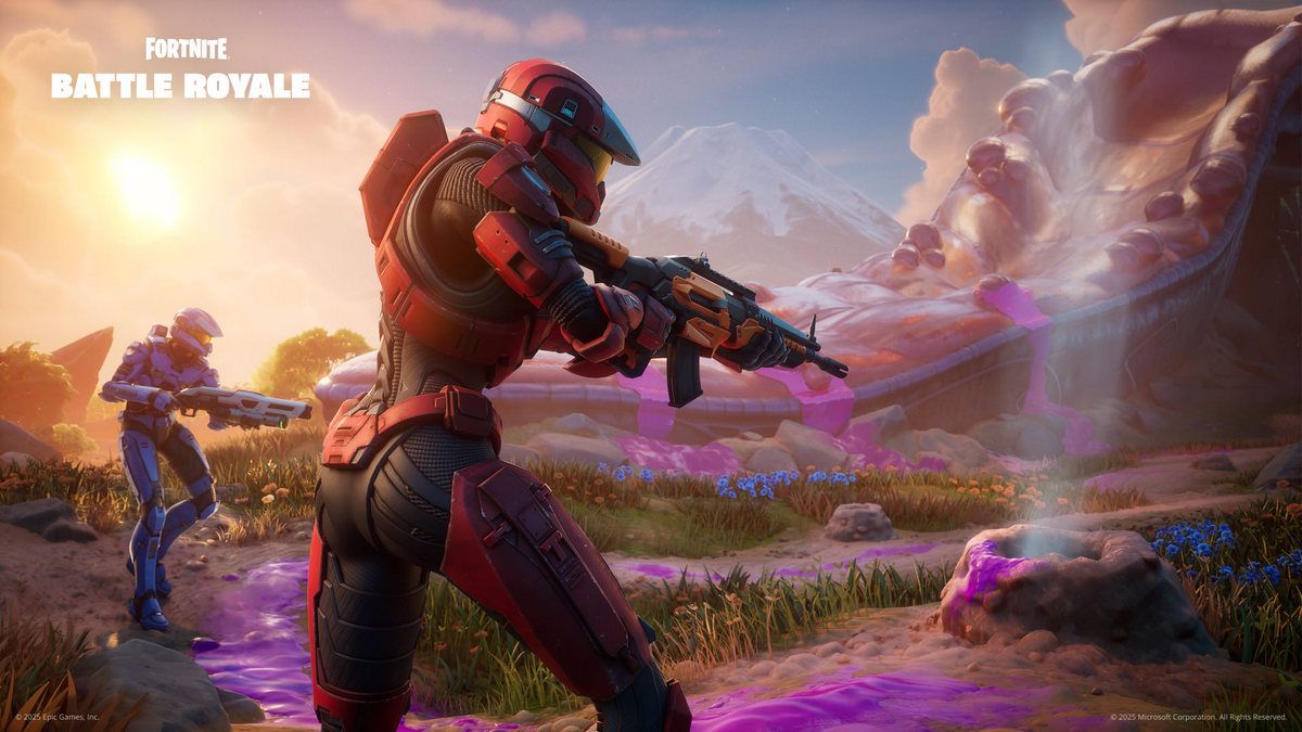Fortnite – новая коллаборация с Halo, скины спартанцев в новом боевом пропуске