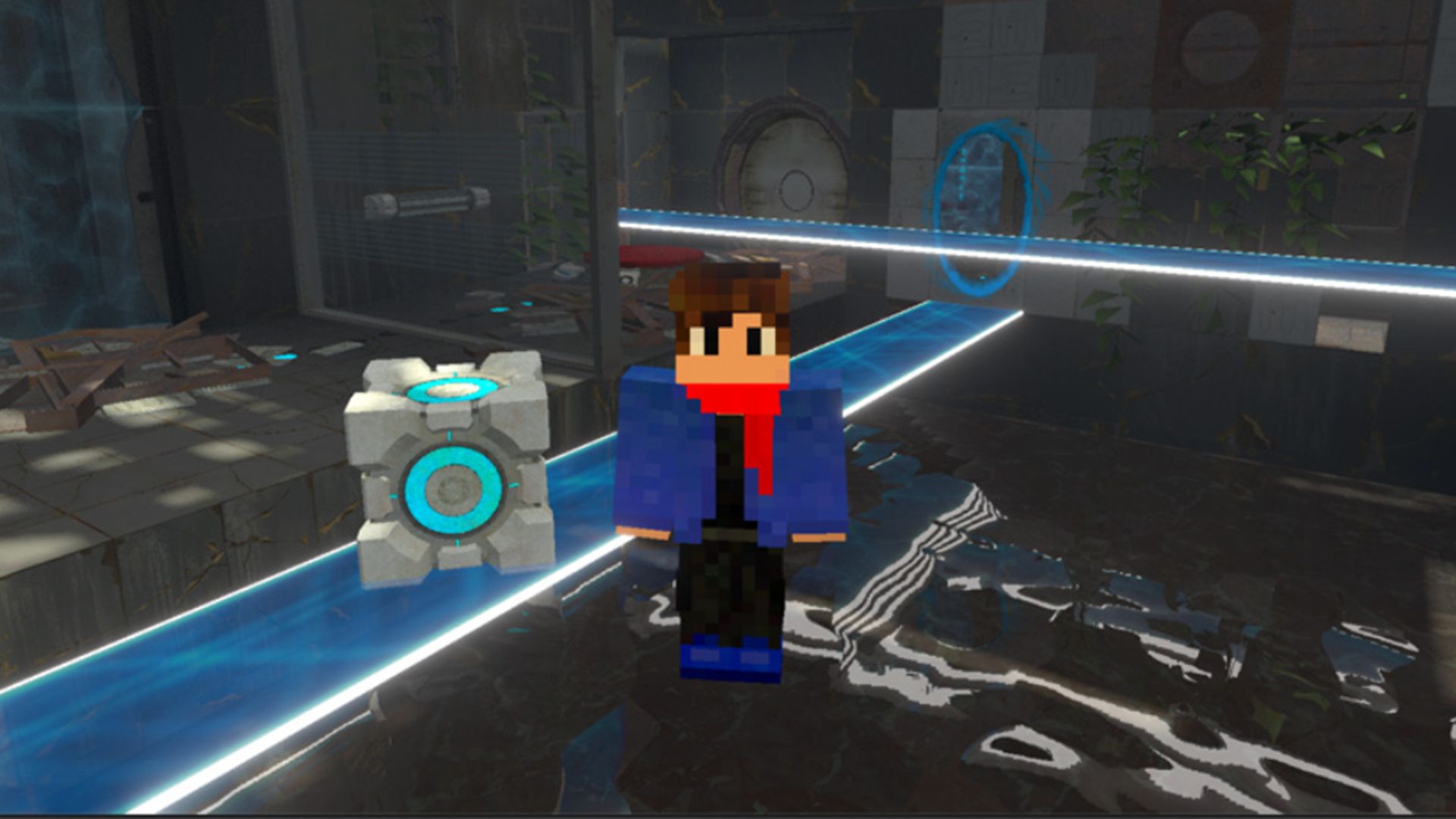 В Minecraft теперь можно играть в Portal 2 – энтузиасты потратили 5 лет, чтобы создать безумную модификацию В Minecraft теперь можно играть в Portal 2 – энтузиасты потратили 5 лет, чтобы создать безумную модификацию