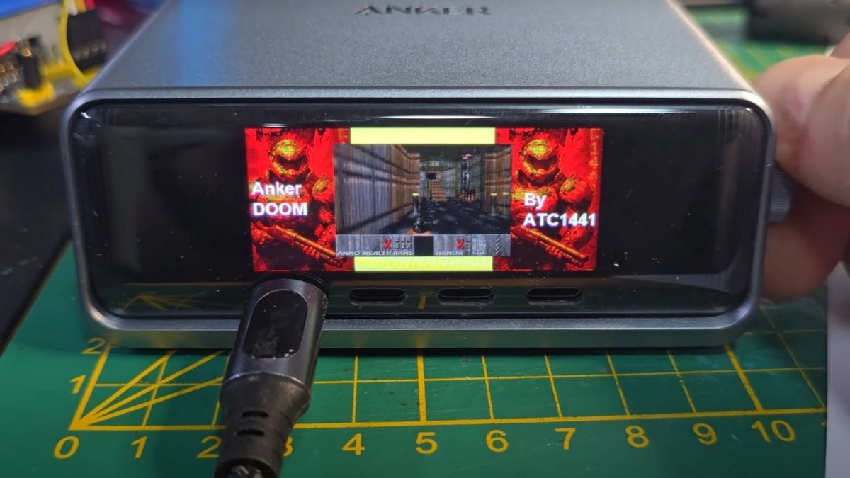 Doom запустили на зарядке Anker Prime – как энтузиасту это удалось без модификаций Doom запустили на зарядке Anker Prime – как энтузиасту это удалось без модификаций