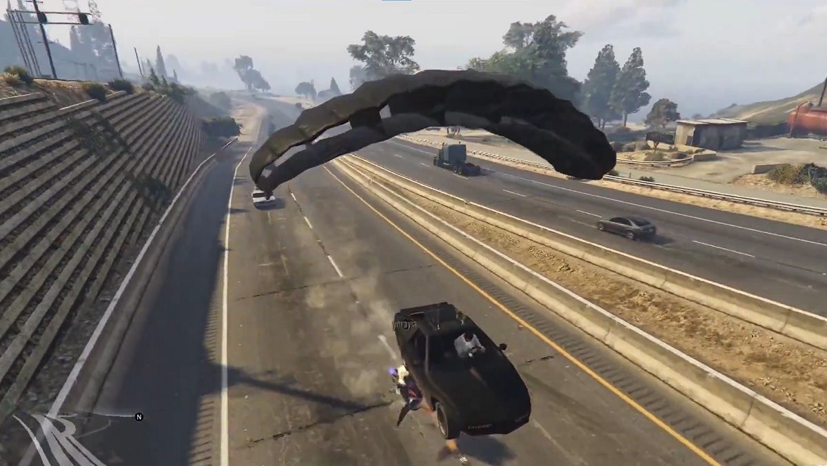 Голливудский трюк в GTA Online Голливудский трюк в GTA Online