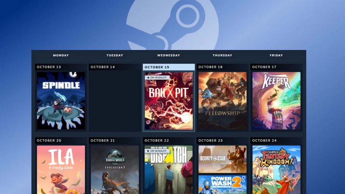 Персональный календарь Steam-релизов позволит находить и отслеживать новые игры