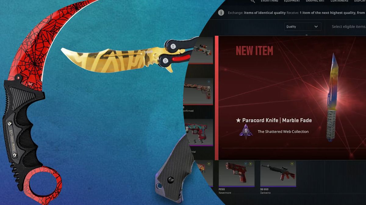 Оновлення CS2 руйнує ринок скінів – ножі тепер можна крафтити без кейсів Оновлення CS2 руйнує ринок скінів – ножі тепер можна крафтити без кейсів