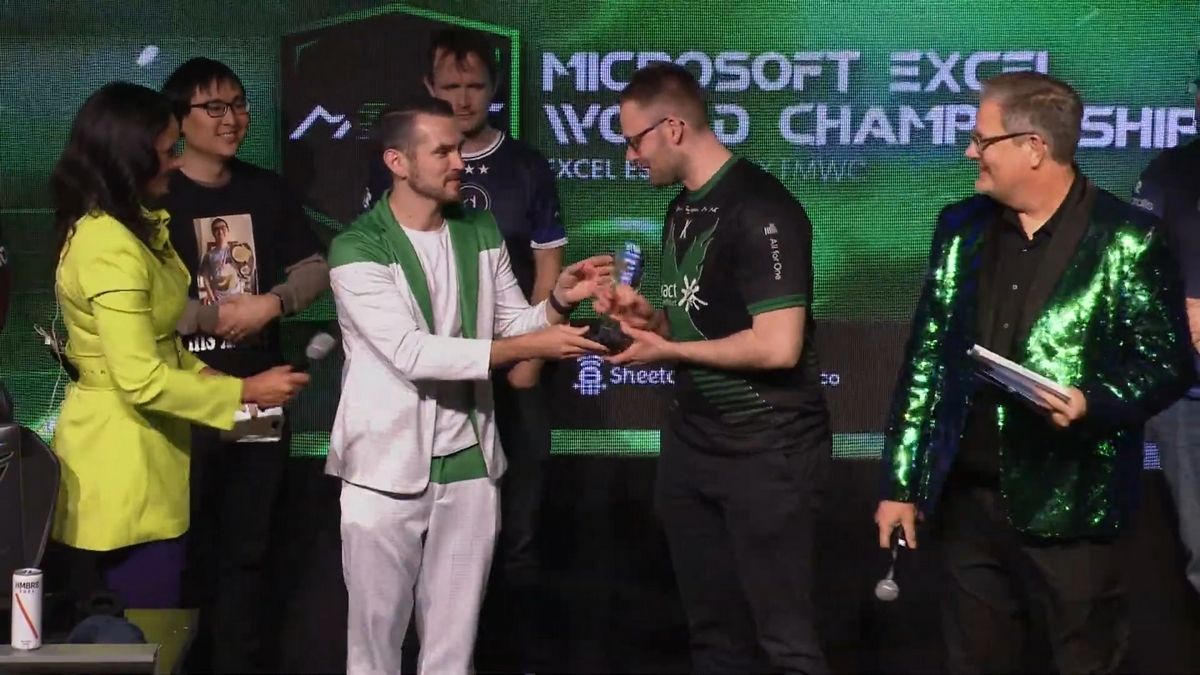 Ирландец выиграл чемпионат мира по Excel 2025 в Лас-Вегасе
