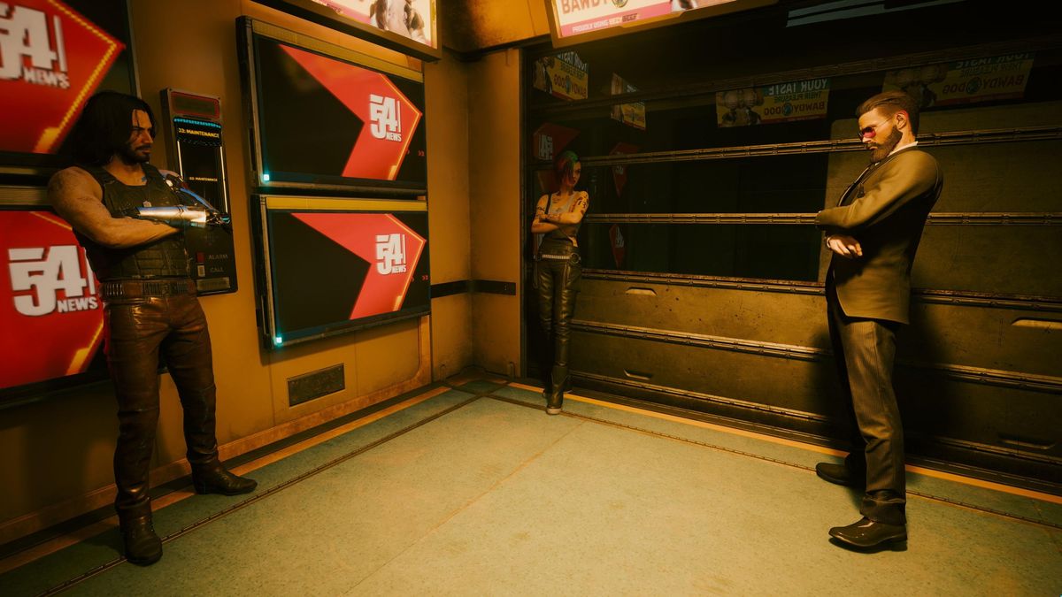 Ліфти Cyberpunk 2077 не маскують завантаження