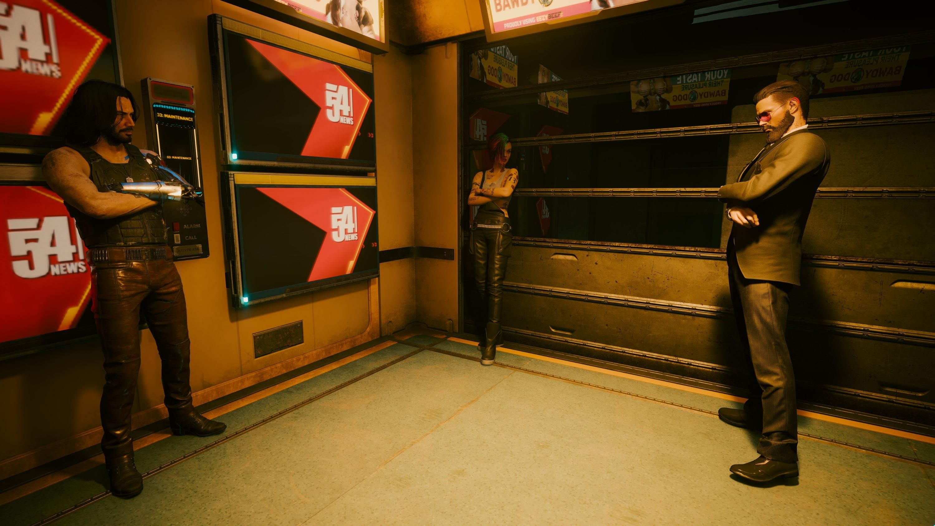 Зачем в Cyberpunk 2077 столько лифтов