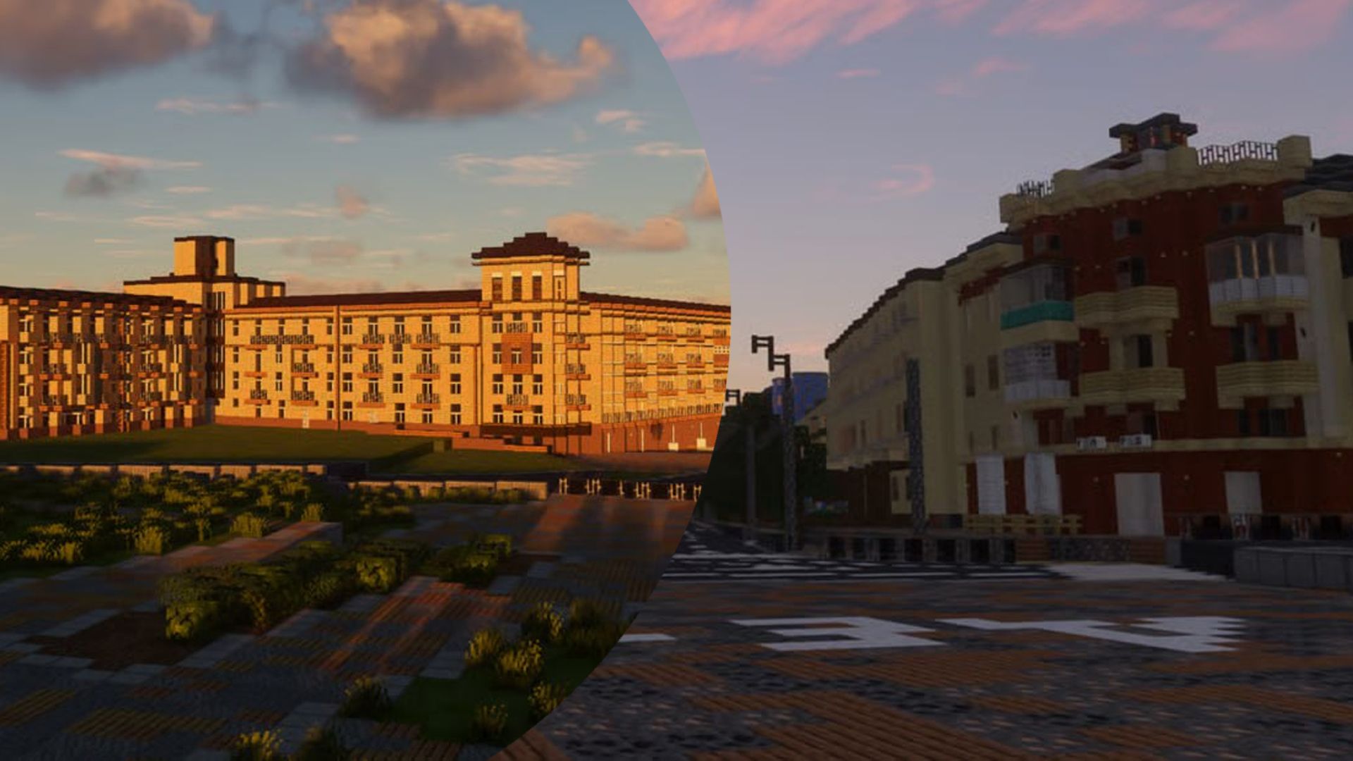 Энтузиасты отстраивают довоенный Мариуполь в игре Minecraft