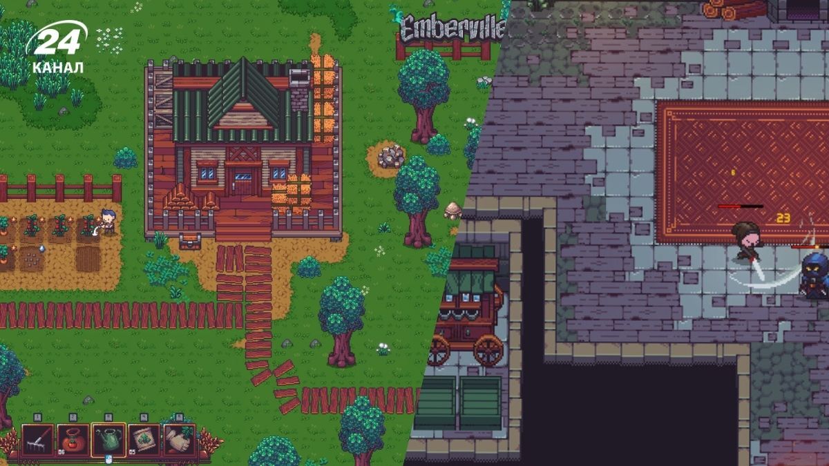 Emberville – новая пиксельная RPG в стиле Stardew Valley с элементами Diablo Emberville – новая пиксельная RPG в стиле Stardew Valley с элементами Diablo