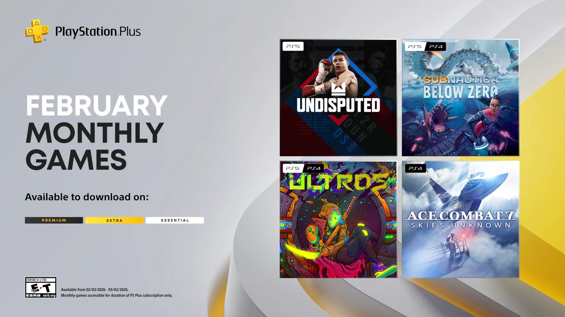 PlayStation Plus в феврале PlayStation Plus в феврале