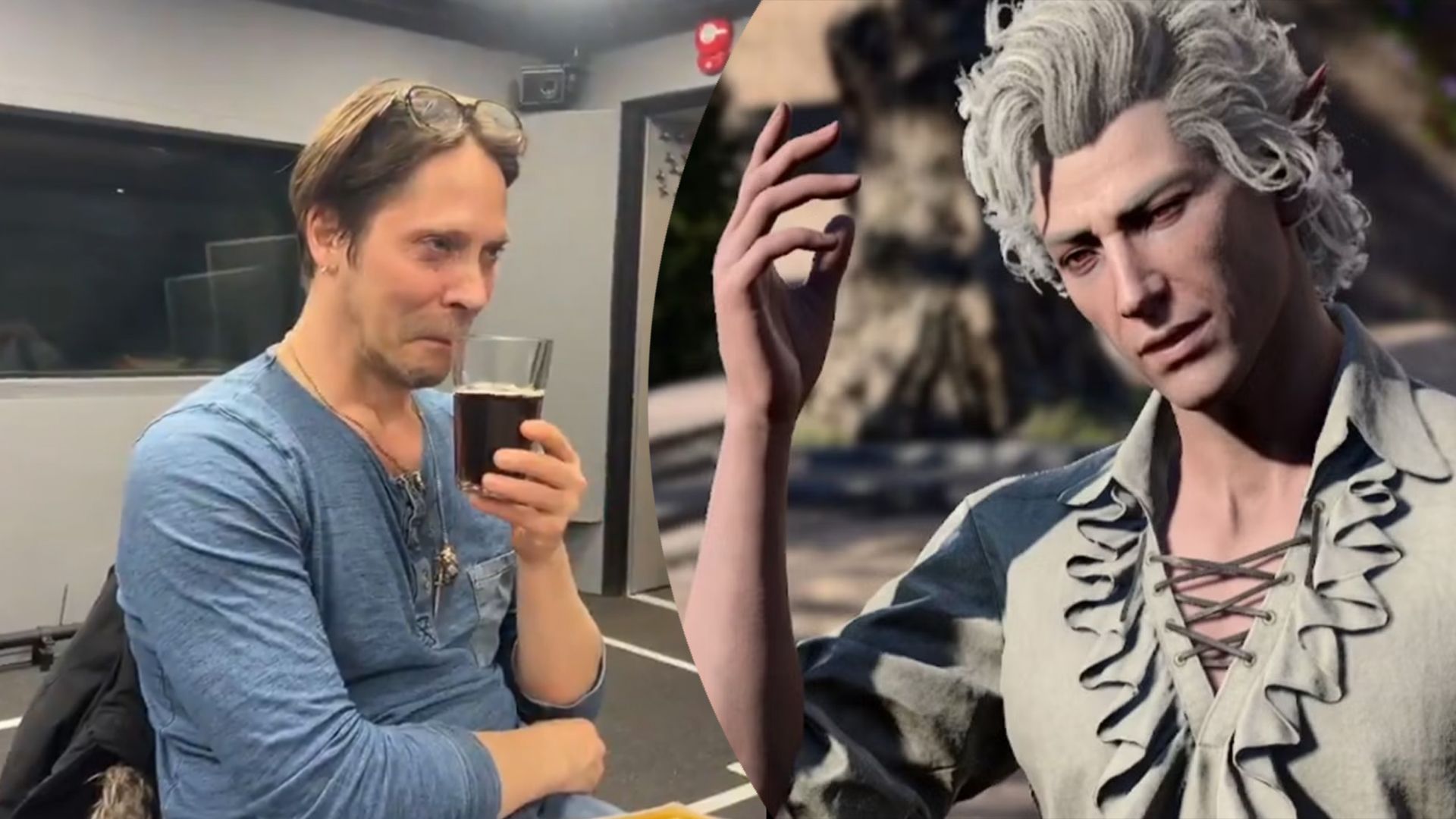 Актеры Baldur's Gate 3 попробовали украинский квас – некоторые были не в восторге