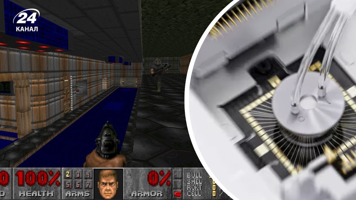 Штучний інтелект на базі живих нейронів почав нищити демонів у Doom