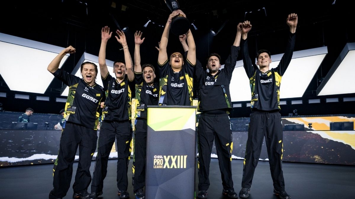 NAVI виграли ESL Pro League Season 23 і претендують на Grand Slam NAVI виграли ESL Pro League Season 23 і претендують на Grand Slam