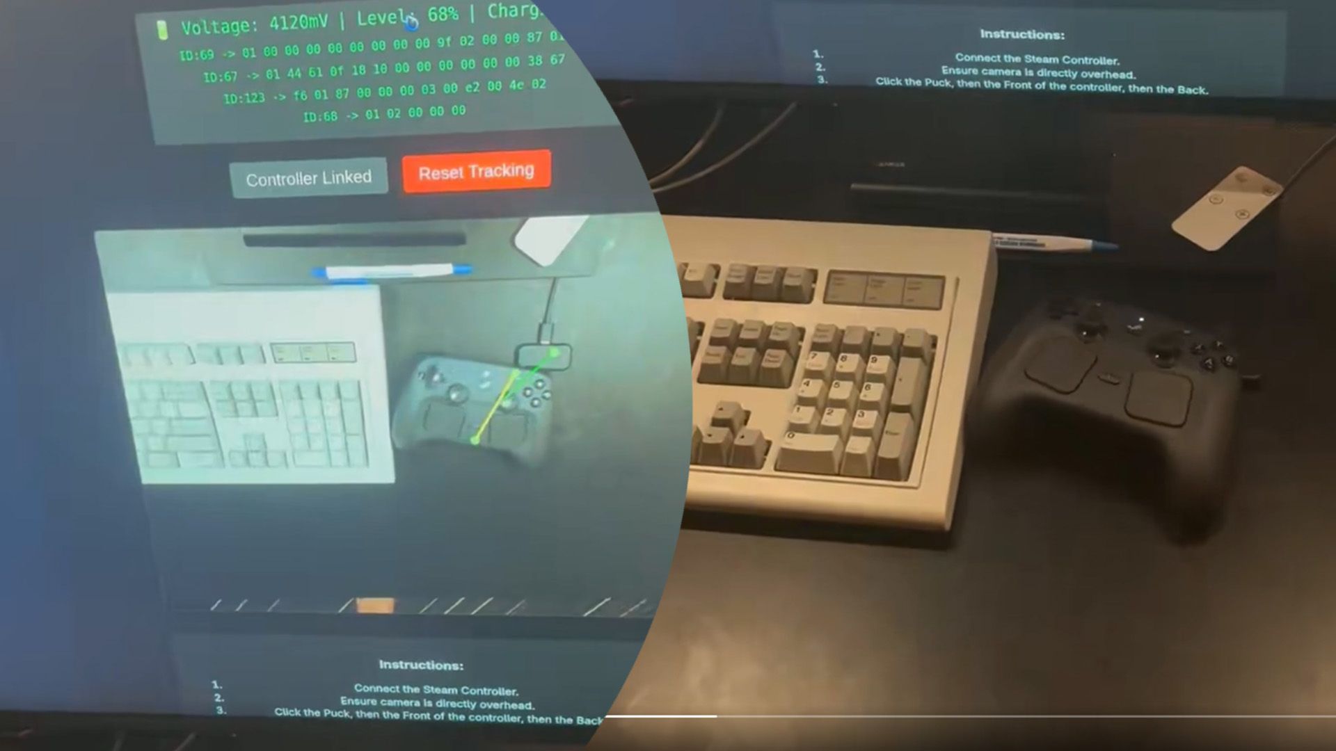 Геймер усовершенствовал Steam Controller, позаимствовав некоторые особенности поведения у робота-пылесоса Геймер усовершенствовал Steam Controller, позаимствовав некоторые особенности поведения у робота-пылесоса